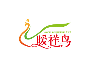何錦江的暖祥鳥（Warm auspicious bird，通過這些字母給縮寫一下，）品牌商標(biāo)設(shè)計公司完成公司logo設(shè)計
