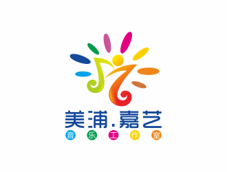 美浦·嘉藝音樂工作室logologo設(shè)計