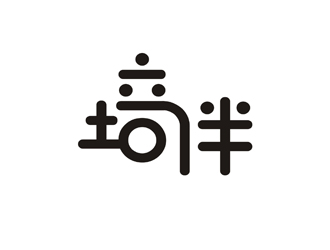 培伴logo設(shè)計