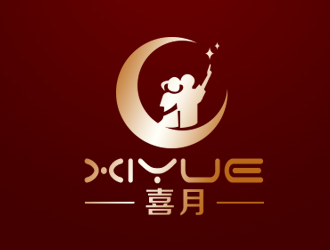 余亮亮的喜月logo設(shè)計(jì)
