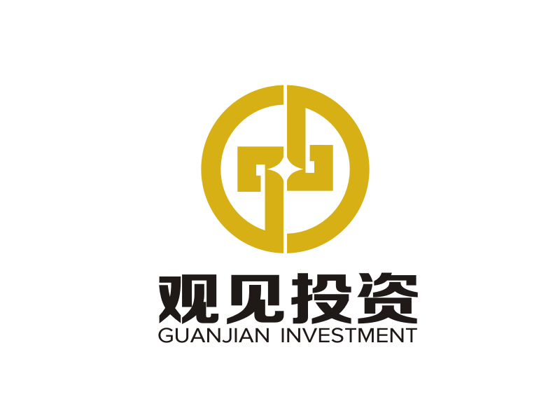梁宗龍的標志：觀見投資         公司名稱：福建省觀見投資咨詢有限公司logo設(shè)計