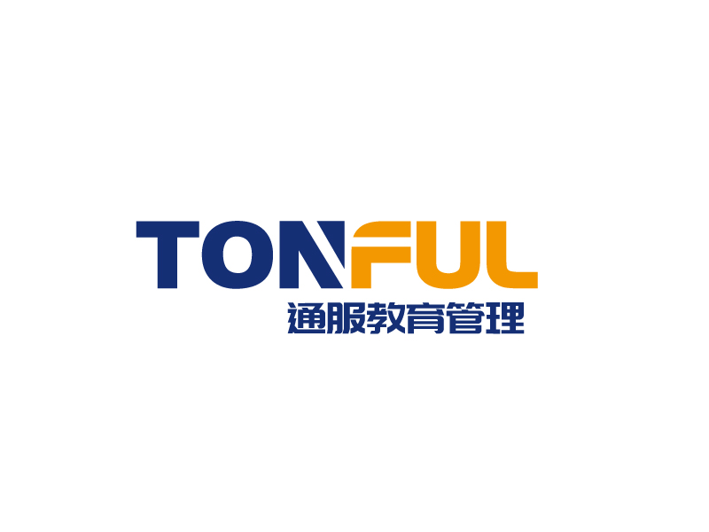 張俊的T0NFUL通服教育管理logo設(shè)計