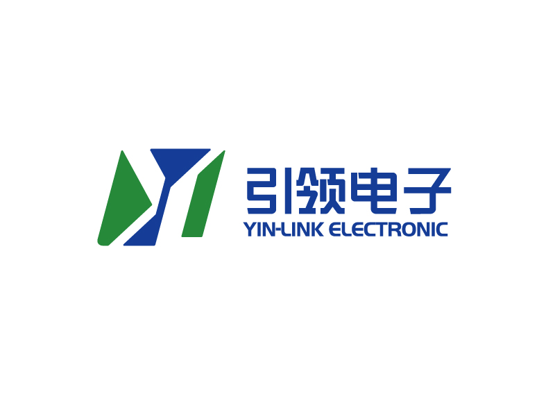 唐國(guó)強(qiáng)的引領(lǐng)電子/Yin-Link Electroniclogo設(shè)計(jì)