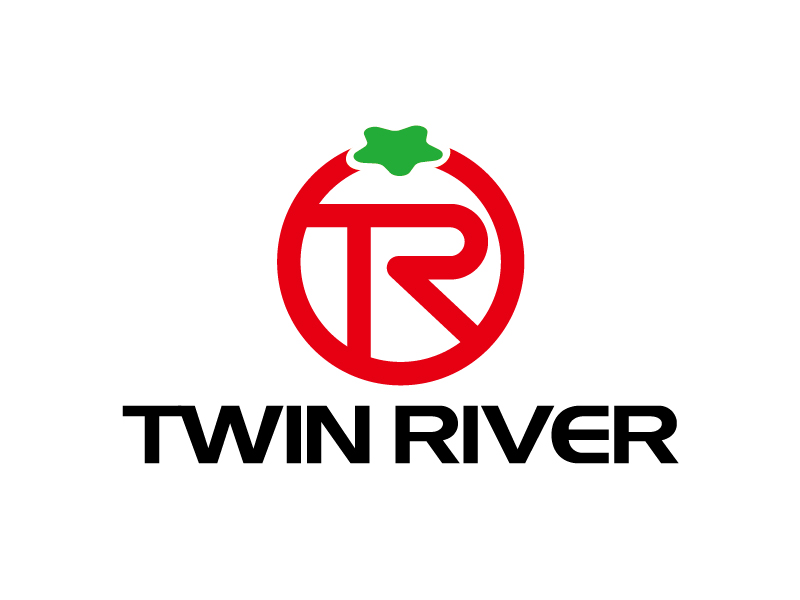 張俊的TWIN RIVER工廠(chǎng)LOGO設(shè)計(jì)logo設(shè)計(jì)