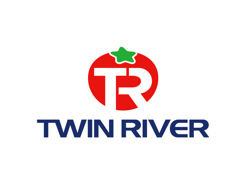 張俊的TWIN RIVER工廠(chǎng)LOGO設(shè)計(jì)logo設(shè)計(jì)