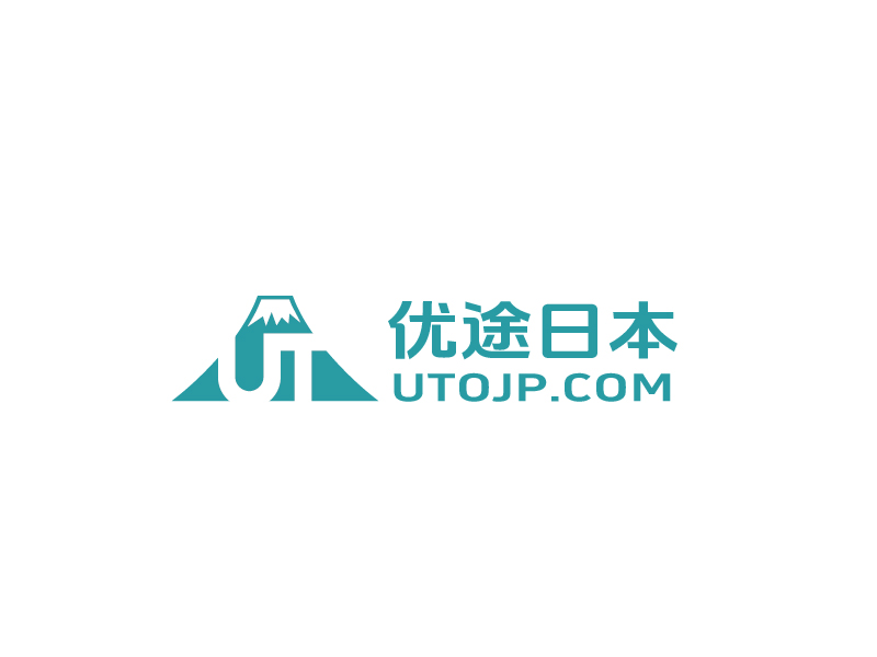 張俊的優(yōu)途日本 utojp.comlogo設(shè)計(jì)