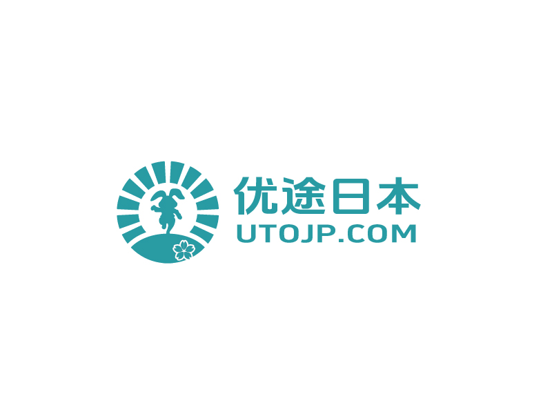張俊的優(yōu)途日本 utojp.comlogo設(shè)計(jì)