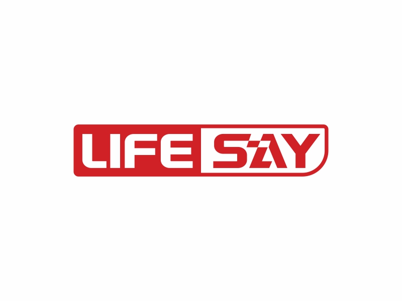 林思源的life say /  LIFE SAYlogo設計