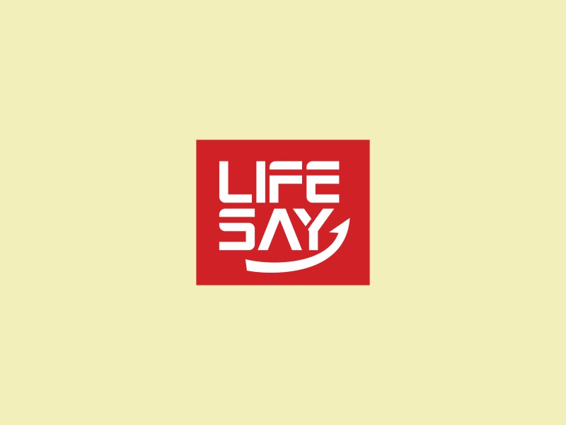 林思源的life say /  LIFE SAYlogo設計