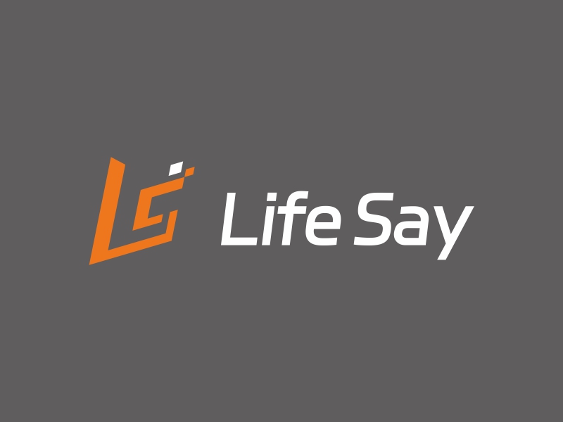 林思源的life say /  LIFE SAYlogo設計