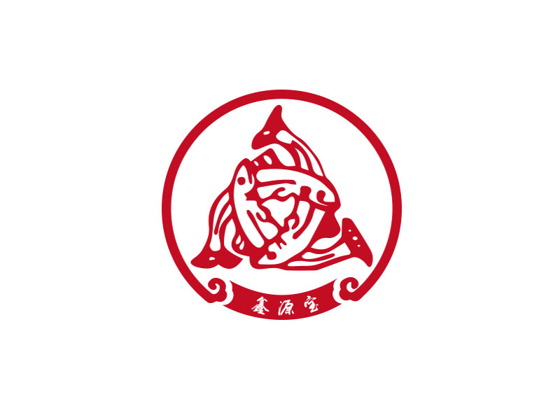 朱紅娟的鑫源寶logo設(shè)計(jì)