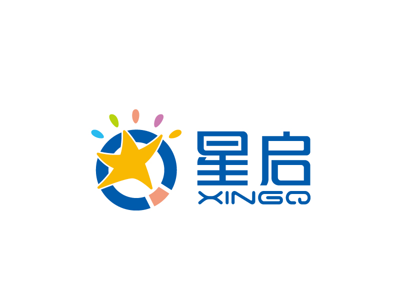 張俊的星啟logo設計