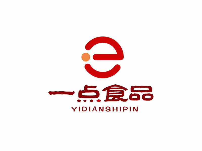 向紅的廣州一點(diǎn)食品有限公司logo設(shè)計(jì)
