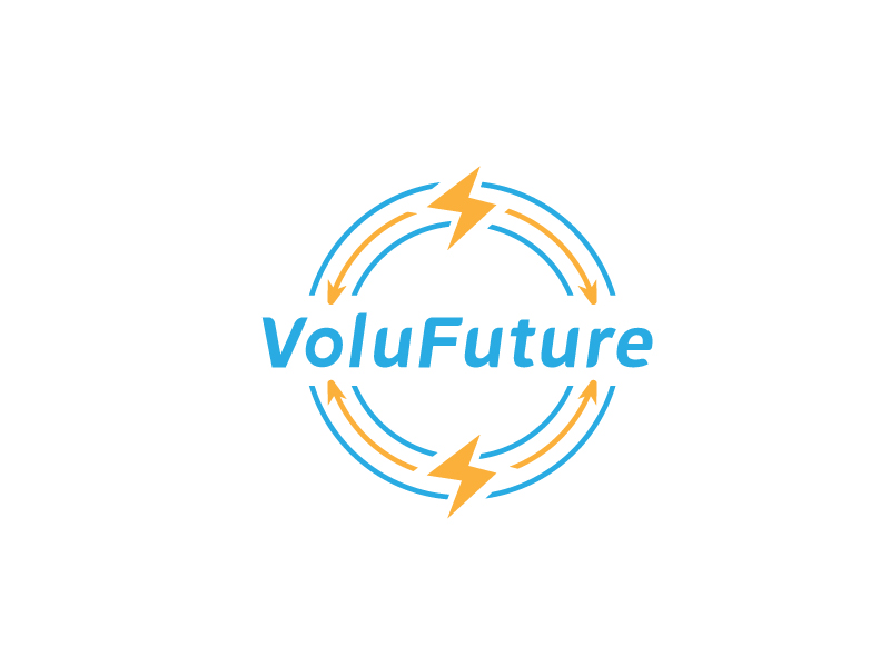 李寧的VoluFuture/未來電庫  主要設(shè)計英文LOGOlogo設(shè)計