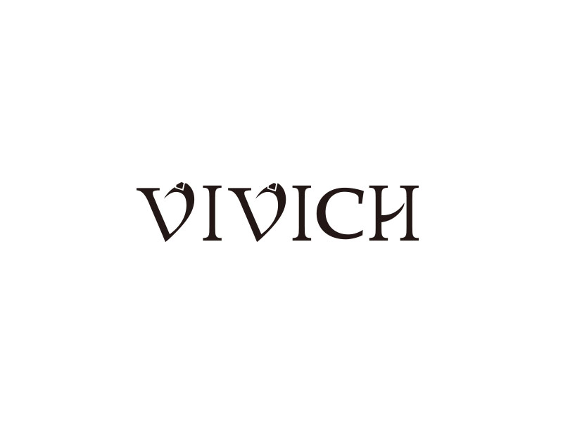 朱紅娟的VIVICHlogo設(shè)計